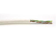 Picture of Mini Cat 6 Bulk Cable - Stranded, White, Riser (CMR), Unshielded - 1000 FT